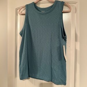 Rachel Zoe Teal Sleeveless Tee